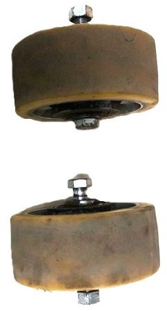 Castor wheel for Caterpillar NPV20N2 - Commande de gouvernail pour Matériel de manutention: photos 1 Castor wheel for Caterpillar NPV20N2 - Commande de gouvernail pour Matériel de manutention: photos 1