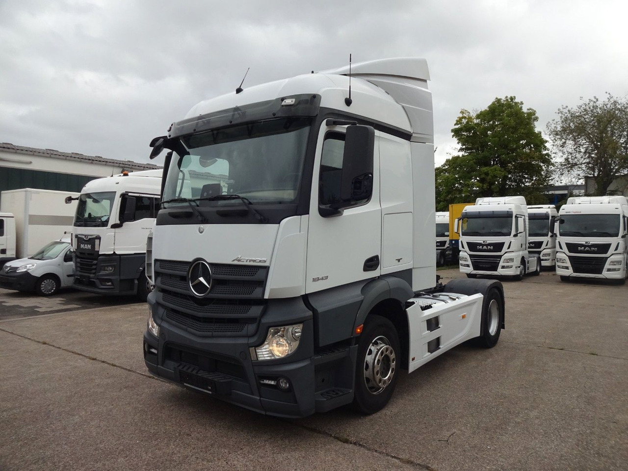 Mercedes-Benz 1843, Retarder, Klima - Tracteur routier: photos 1 Mercedes-Benz 1843, Retarder, Klima - Tracteur routier: photos 1