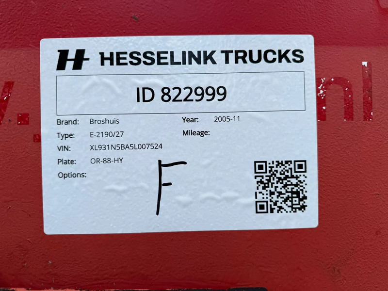 Broshuis Dieplader 6M Extendable Stuuras APK/TUV 03/2026 - Semi-remorque surbaissé: photos 5 Broshuis Dieplader 6M Extendable Stuuras APK/TUV 03/2026 - Semi-remorque surbaissé: photos 5