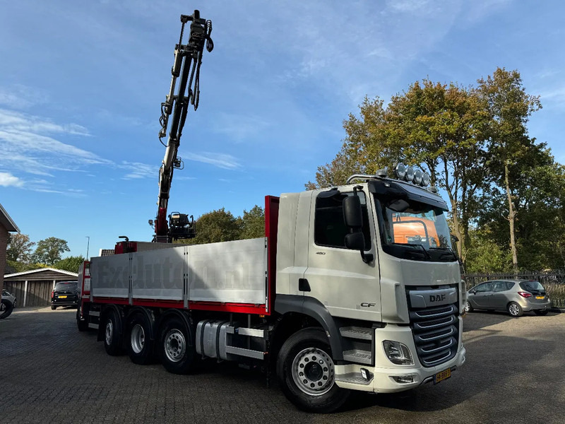 DAF CF 480 8X2 KENNIS K16R3 Kraan/Crane Combi 248.940KM Top condition!! - Camion plateau, Camion grue: photos 2 DAF CF 480 8X2 KENNIS K16R3 Kraan/Crane Combi 248.940KM Top condition!! - Camion plateau, Camion grue: photos 2
