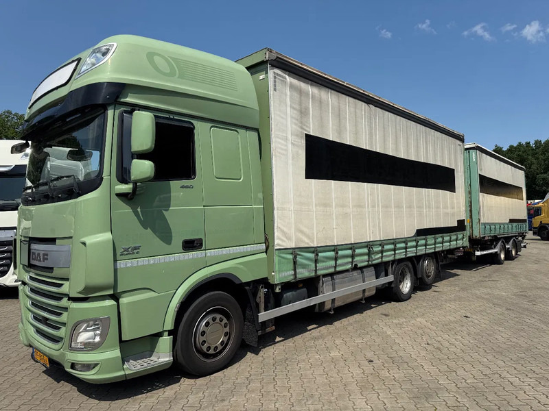 DAF XF 460 6X2 Jumbo Volume kombi Standairco Hefdak 8.1 + 7.8M 120m3 - Camion fourgon: photos 1 DAF XF 460 6X2 Jumbo Volume kombi Standairco Hefdak 8.1 + 7.8M 120m3 - Camion fourgon: photos 1