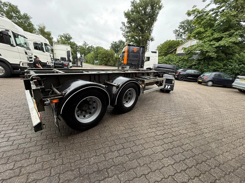 GS Meppel 28T Kiepende containeraanhangwagen! 640cm systeemlengte Centrale smering - Semi-remorque porte-conteneur/ Caisse mobile: photos 3 GS Meppel 28T Kiepende containeraanhangwagen! 640cm systeemlengte Centrale smering - Semi-remorque porte-conteneur/ Caisse mobile: photos 3