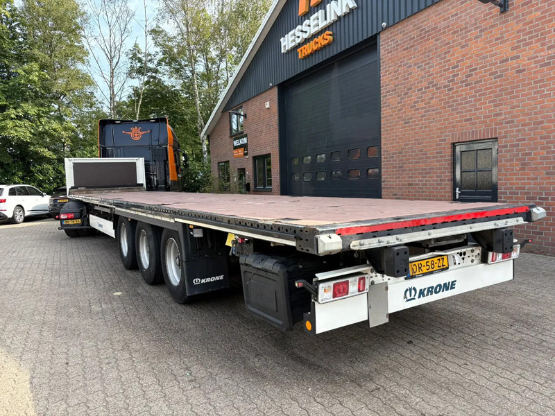 Krone SD Zware kantbalken Twistlocks 2x20 ft 1x 40ft Rongen - Semi-remorque plateau: photos 2 Krone SD Zware kantbalken Twistlocks 2x20 ft 1x 40ft Rongen - Semi-remorque plateau: photos 2