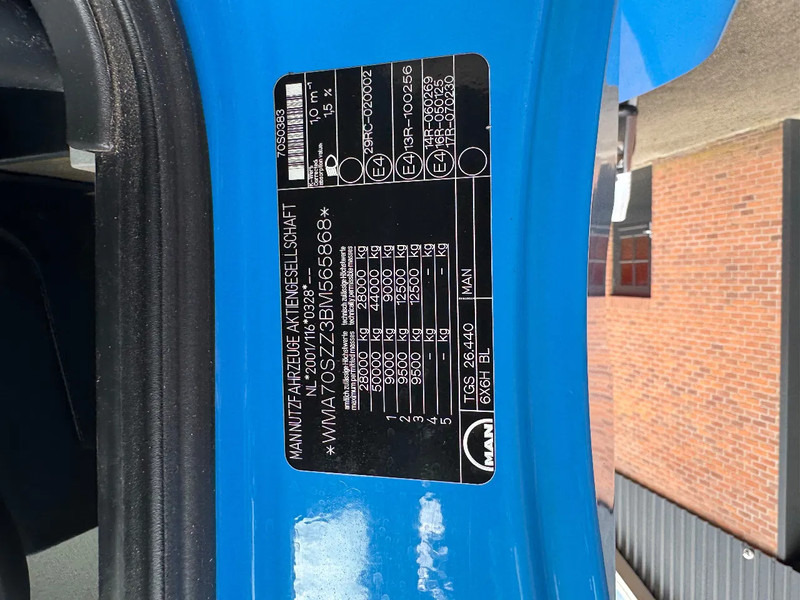 Camion - système de câble MAN TGS 26.440 6X6 30T NCH Kabel/Cable Manual EEV AHK NL Truck: photos 12