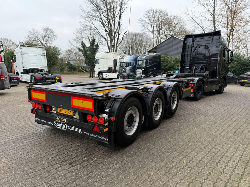Pacton 2x20/30/40/45 FT Multi Liftas SAF Schijfremmen NL Trailer APK/TUV 14-02-2026 - Semi-remorque porte-conteneur/ Caisse mobile: photos 3 Pacton 2x20/30/40/45 FT Multi Liftas SAF Schijfremmen NL Trailer APK/TUV 14-02-2026 - Semi-remorque porte-conteneur/ Caisse mobile: photos 3
