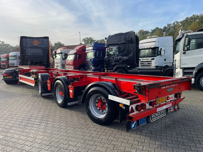 Renders ROC 16.27CC X-Steering 2x 20 40 45 FT HC Stuuras Liftas Banden 70% - Semi-remorque porte-conteneur/ Caisse mobile: photos 2 Renders ROC 16.27CC X-Steering 2x 20 40 45 FT HC Stuuras Liftas Banden 70% - Semi-remorque porte-conteneur/ Caisse mobile: photos 2