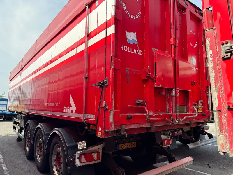 Stas S300CX 58m3 Alcoa SAF Klep/Deuren combi, top condition 6350KG - Semi-remorque benne: photos 3 Stas S300CX 58m3 Alcoa SAF Klep/Deuren combi, top condition 6350KG - Semi-remorque benne: photos 3