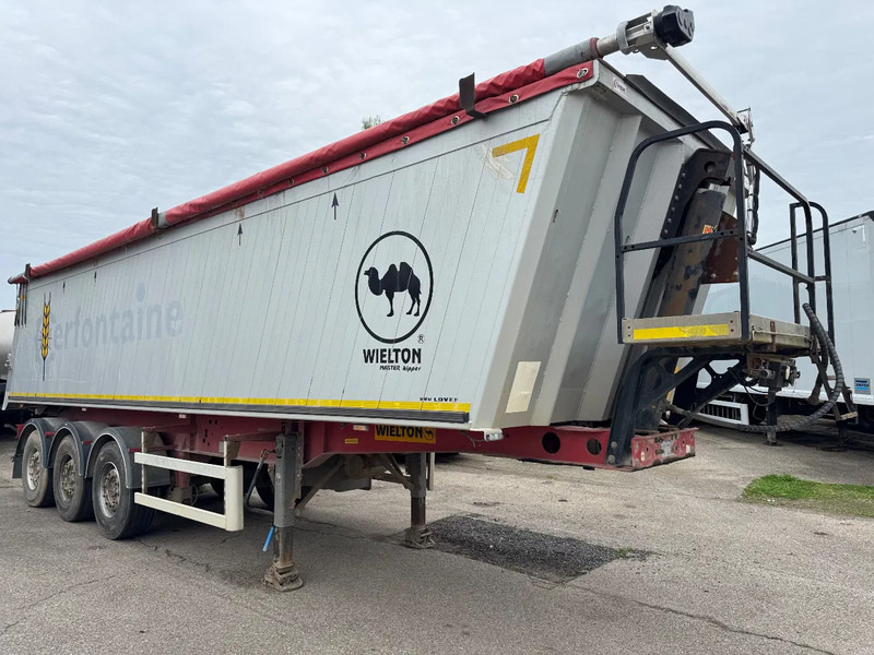 Wielton 45m3 Kipper Liftas Automatisch afdekzeil SAF Schijfremmen APK 12-2025 - Semi-remorque benne: photos 3 Wielton 45m3 Kipper Liftas Automatisch afdekzeil SAF Schijfremmen APK 12-2025 - Semi-remorque benne: photos 3