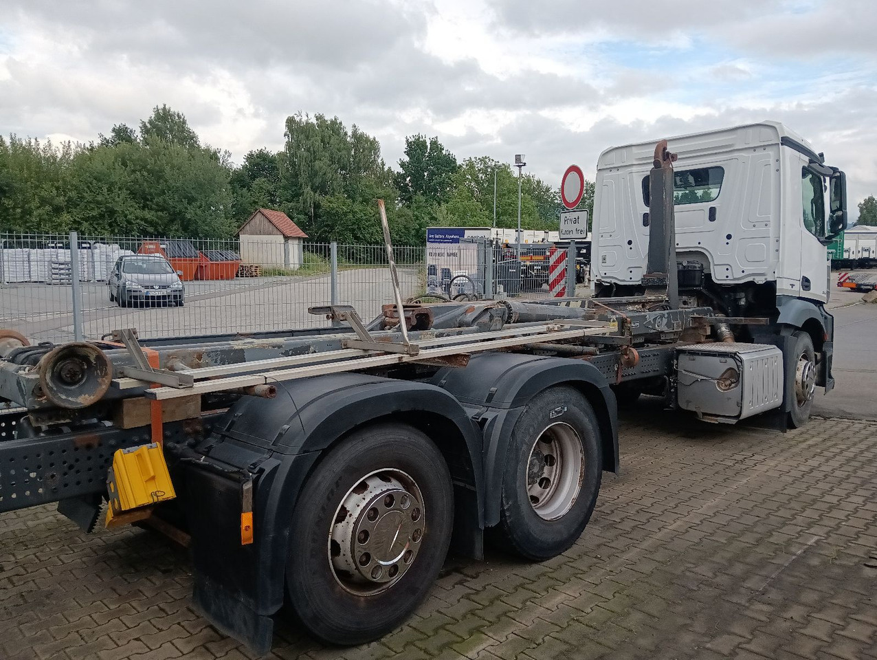 Mercedes-Benz 2545 6x2 Lenk/Lift MEILLER RK2070 Luft/Luft - Châssis cabine: photos 4 Mercedes-Benz 2545 6x2 Lenk/Lift MEILLER RK2070 Luft/Luft - Châssis cabine: photos 4