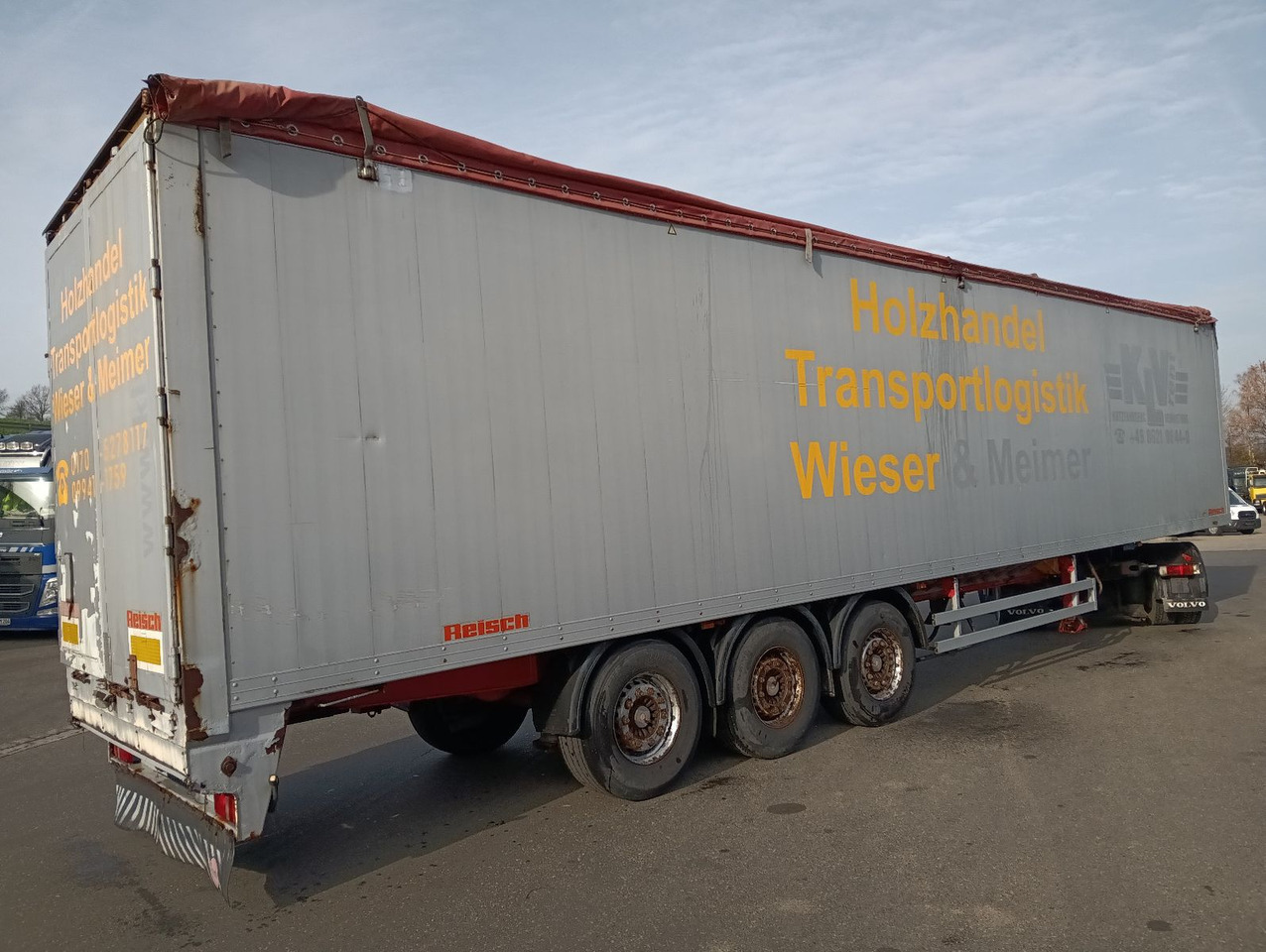 Semi-remorque à fond mouvant Reisch RSBS35/24LK 92m3WalkingFloor SAF Disc Boden Top: photos 14 Semi-remorque à fond mouvant Reisch RSBS35/24LK 92m3WalkingFloor SAF Disc Boden Top: photos 14