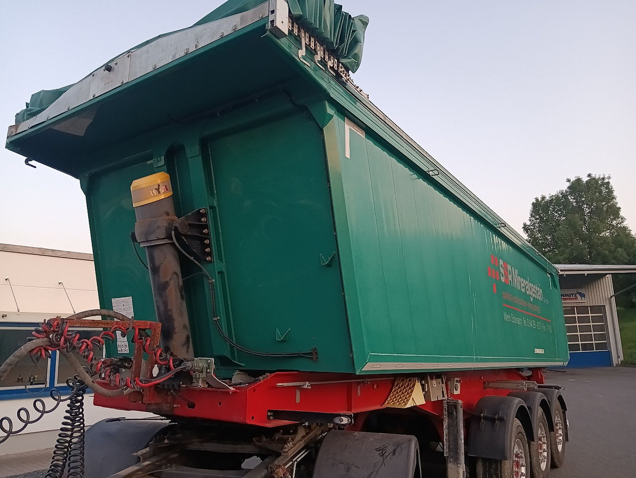 Schwarzmüller 3-A Alumulde ALCOA 27m3 SAF Lift 5,4t el.Verdeck - Semi-remorque benne: photos 3 Schwarzmüller 3-A Alumulde ALCOA 27m3 SAF Lift 5,4t el.Verdeck - Semi-remorque benne: photos 3