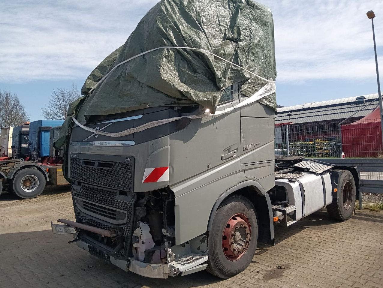 Volvo FH 500 Globe CRAWLER Hydr.,Luft/Luft Motor läuft - Tracteur routier: photos 3 Volvo FH 500 Globe CRAWLER Hydr.,Luft/Luft Motor läuft - Tracteur routier: photos 3
