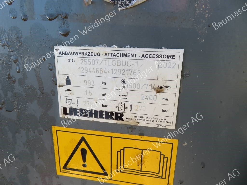 Liebherr Greifschaufel - Chargeuse sur pneus: photos 5 Liebherr Greifschaufel - Chargeuse sur pneus: photos 5