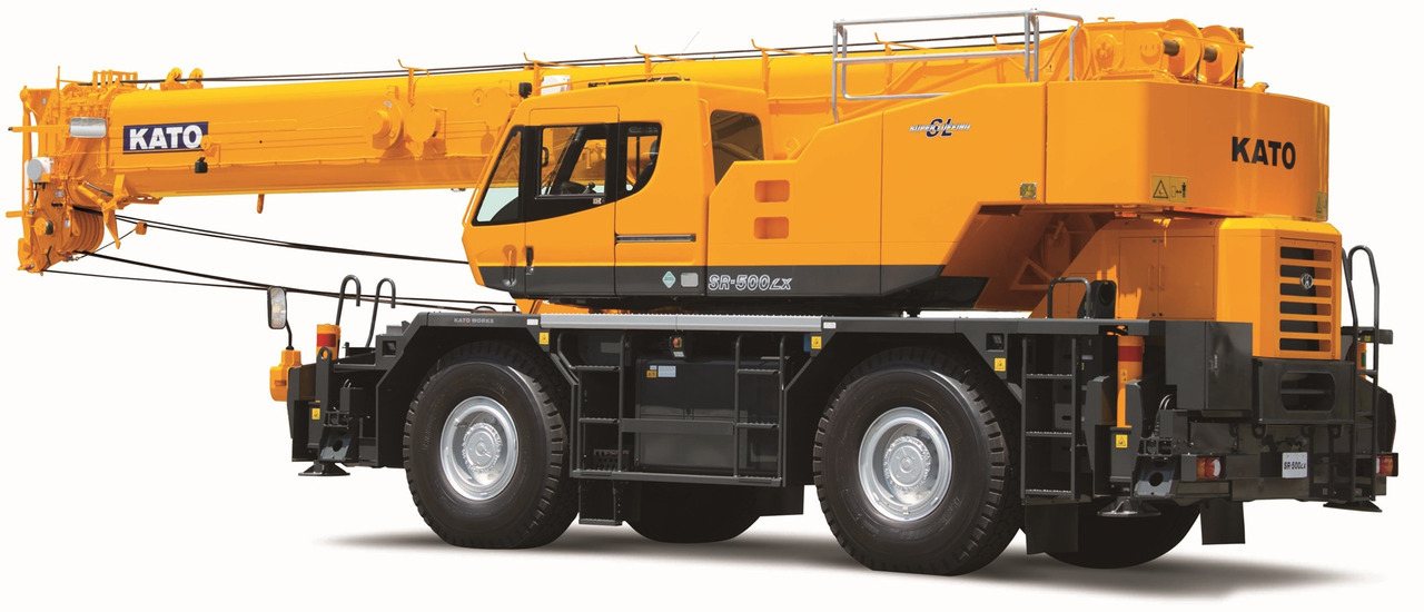 KATO SR-500Lx - 51 Ton Rough Terrain Crane with 13.7 Meter Fully Hydraulic Fly Jib - Grue automotrice lente: photos 3 KATO SR-500Lx - 51 Ton Rough Terrain Crane with 13.7 Meter Fully Hydraulic Fly Jib - Grue automotrice lente: photos 3