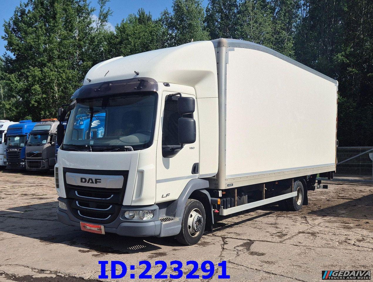 DAF LF 180 FA - Euro6 - Manual - Camion fourgon: photos 1 DAF LF 180 FA - Euro6 - Manual - Camion fourgon: photos 1