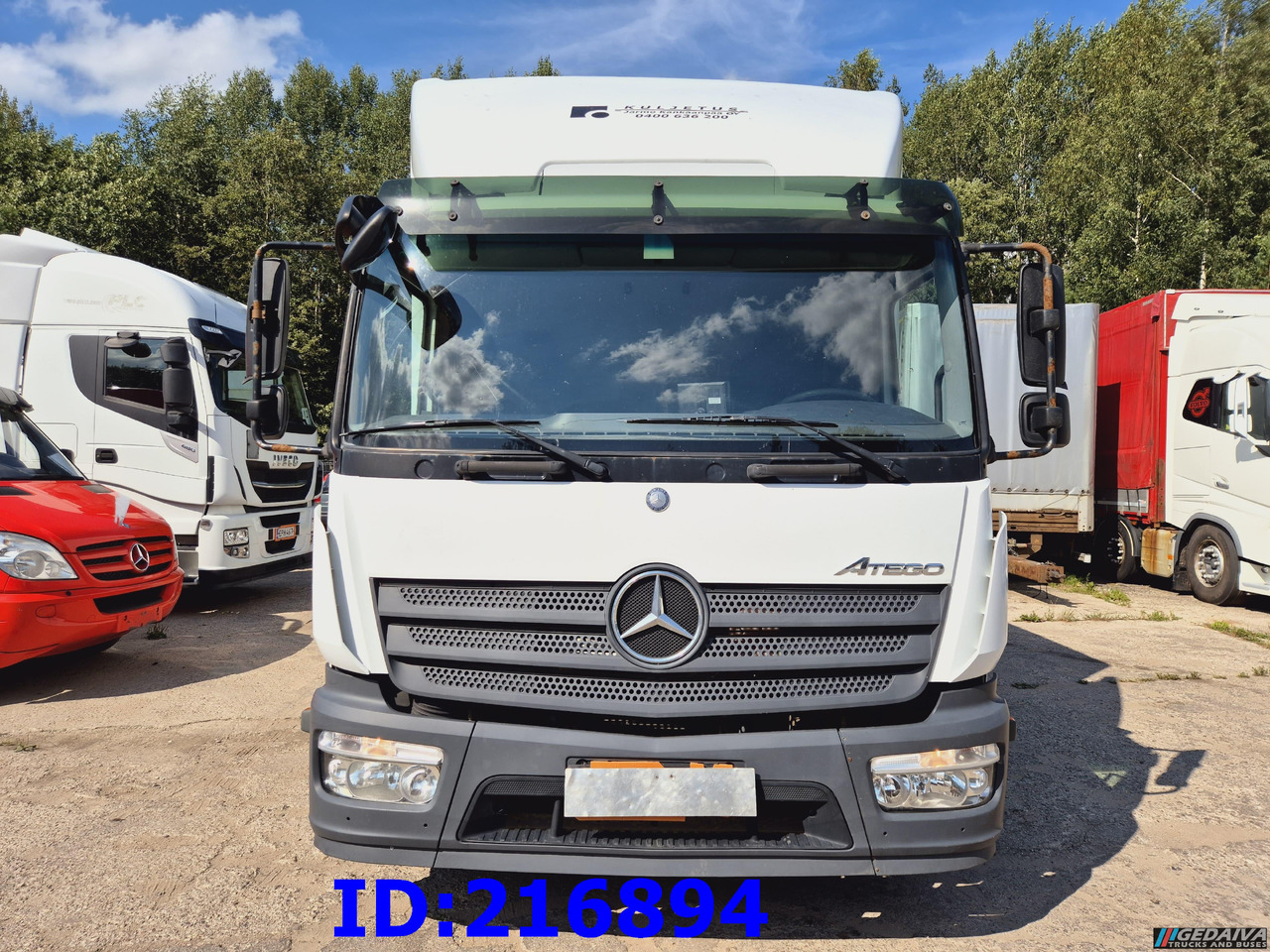 MERCEDES-BENZ Atego 818 Euro6 - Camion isothermique: photos 2 MERCEDES-BENZ Atego 818 Euro6 - Camion isothermique: photos 2