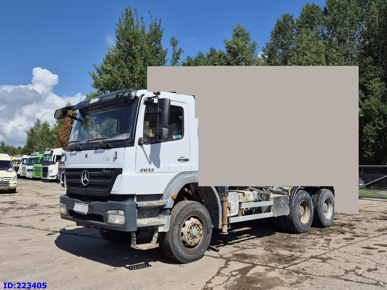 MERCEDES-BENZ Axor 2633 6x4 Full steel - Châssis cabine: photos 1 MERCEDES-BENZ Axor 2633 6x4 Full steel - Châssis cabine: photos 1