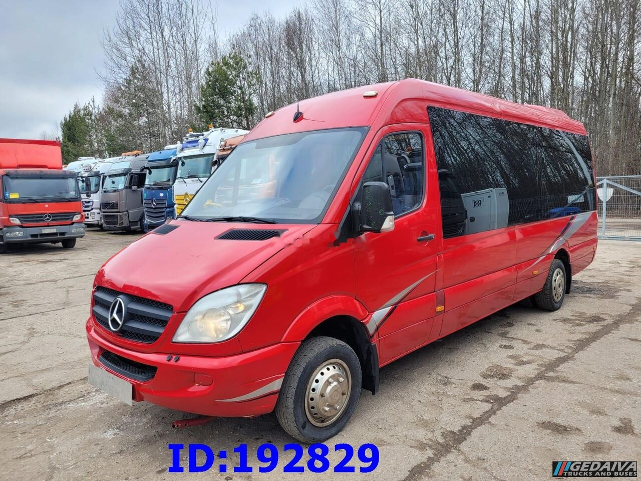 Minibus, Transport de personnes Mercedes-Benz Sprinter 515 VIP 17place: photos 1