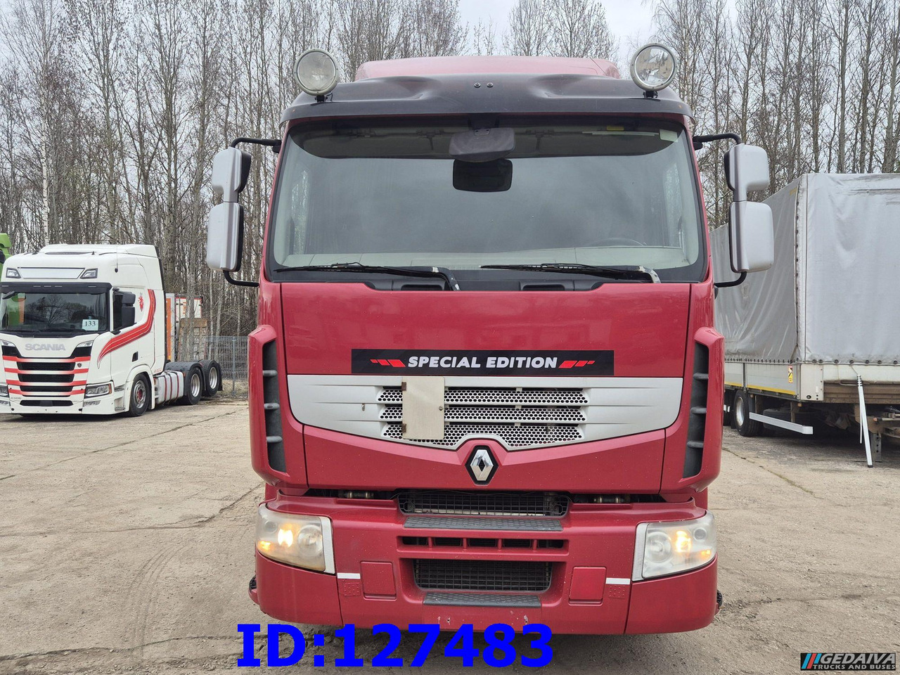 RENAULT Premium 460 6x2 (Steering axel) Euro5 - Camion plateau: photos 2 RENAULT Premium 460 6x2 (Steering axel) Euro5 - Camion plateau: photos 2