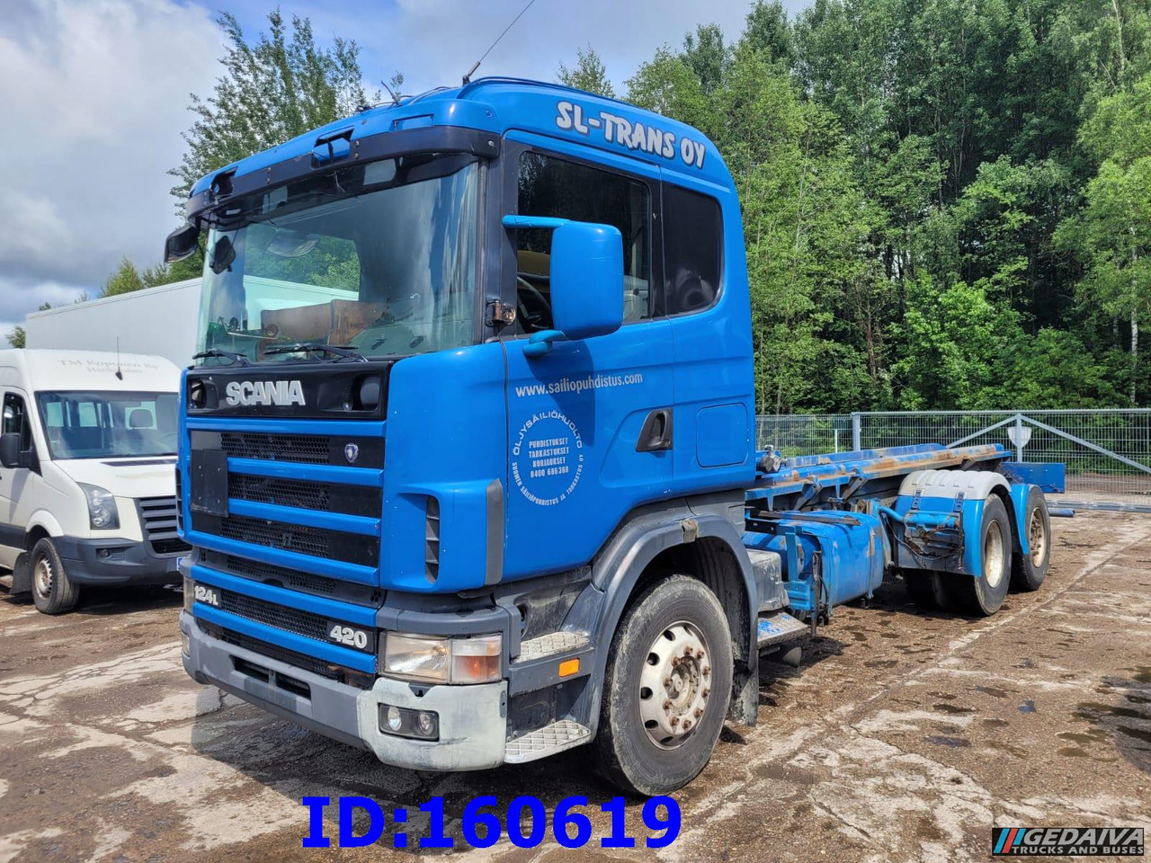 SCANIA 124 420 6x2 Manual Retarder - Châssis cabine: photos 1 SCANIA 124 420 6x2 Manual Retarder - Châssis cabine: photos 1