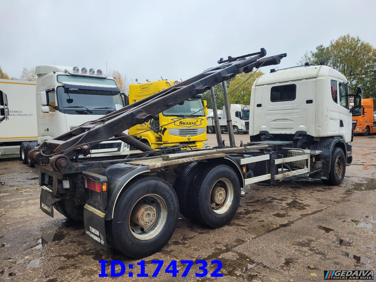 SCANIA 144 - 6x4 - Full Steel - Big Axles - 3 Pedals - Camion - système de câble: photos 5 SCANIA 144 - 6x4 - Full Steel - Big Axles - 3 Pedals - Camion - système de câble: photos 5