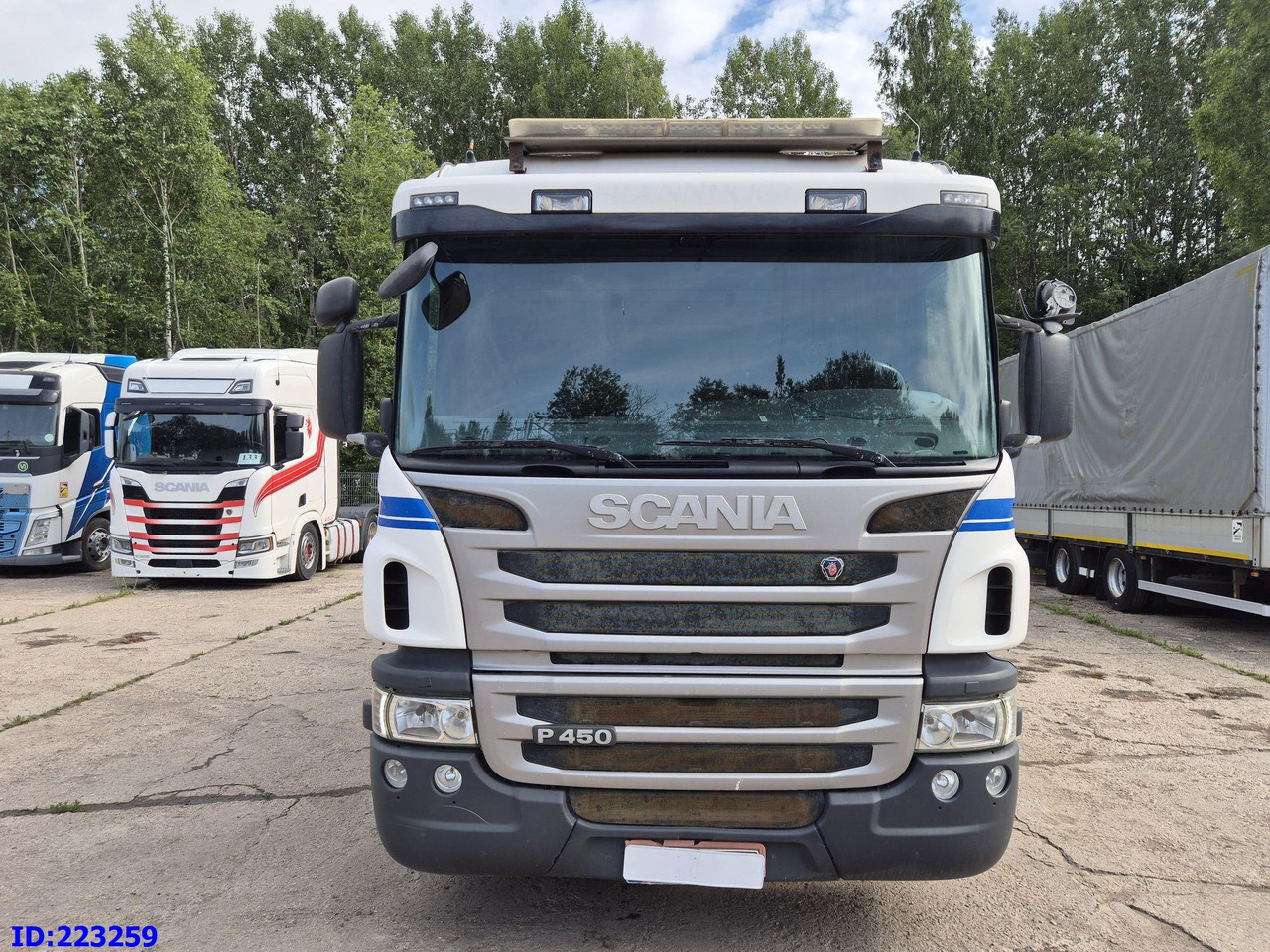 SCANIA P450 6x2 Steering axle Euro6 + PM 13.5SP - Camion plateau: photos 2 SCANIA P450 6x2 Steering axle Euro6 + PM 13.5SP - Camion plateau: photos 2