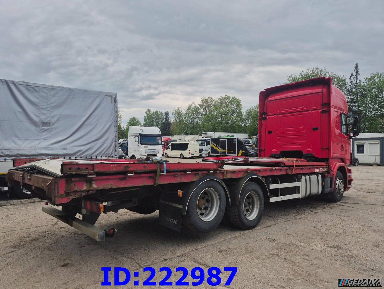 SCANIA R470 6x2 10tyre Manual - Camion plateau: photos 5 SCANIA R470 6x2 10tyre Manual - Camion plateau: photos 5