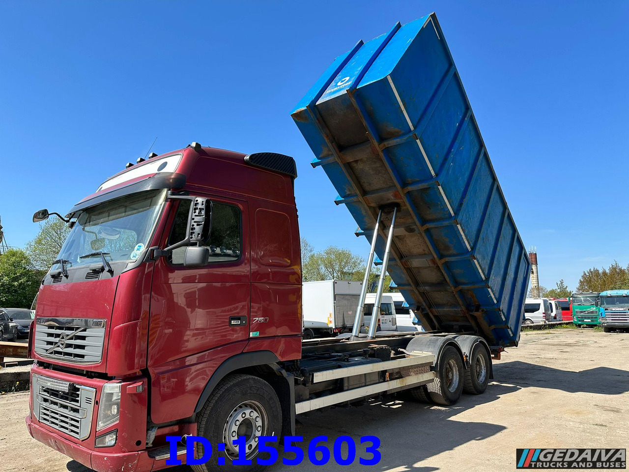 VOLVO FH16 750HP 6x4 Big Axles - Camion benne: photos 1 VOLVO FH16 750HP 6x4 Big Axles - Camion benne: photos 1