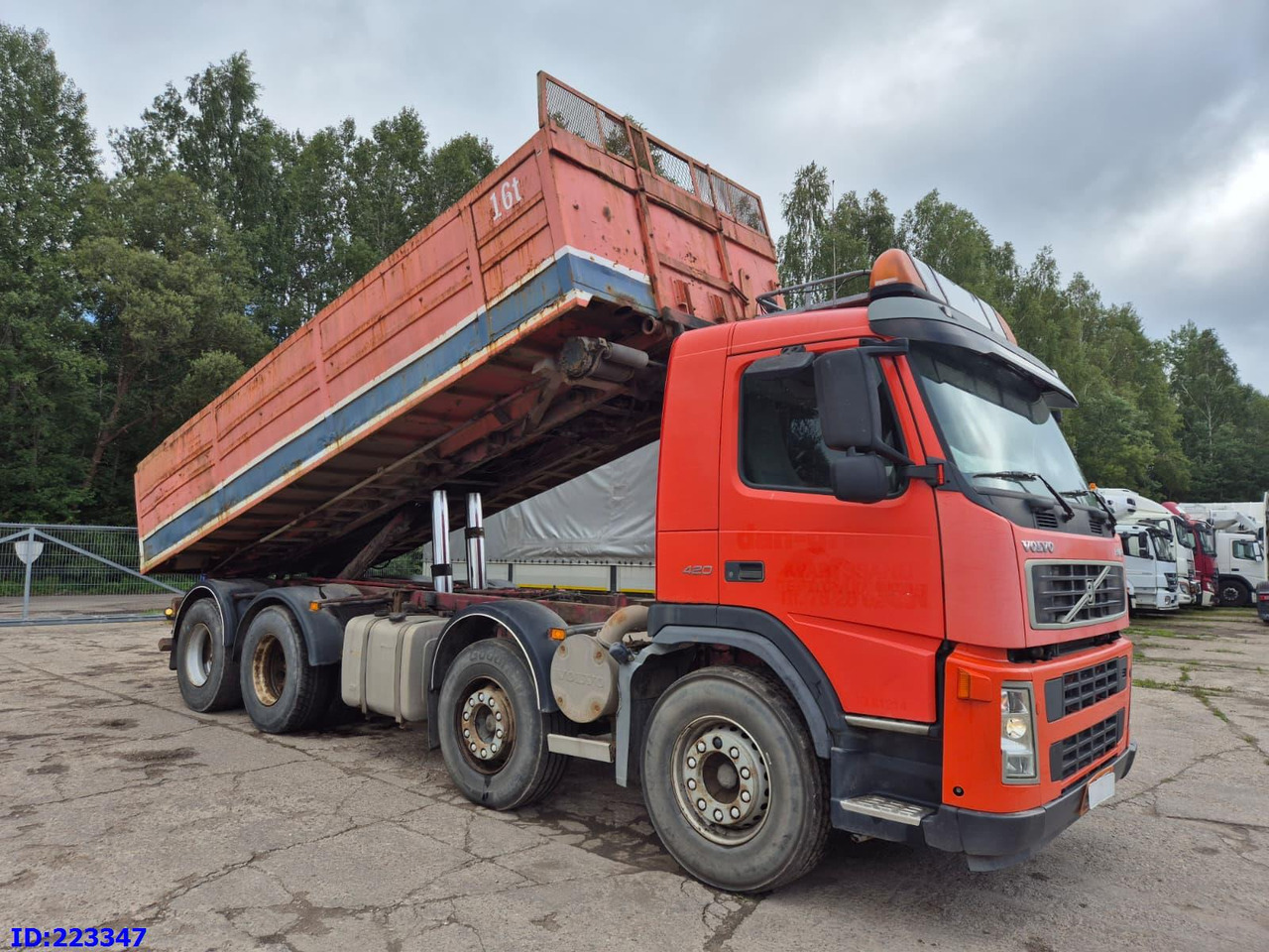 VOLVO FM12 420HP 8X4 Manual - Camion benne: photos 4 VOLVO FM12 420HP 8X4 Manual - Camion benne: photos 4