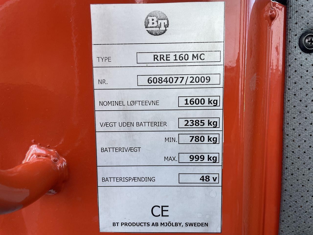Chariot à mât rétractable BT RRE 160MC: photos 11 Chariot à mât rétractable BT RRE 160MC: photos 11