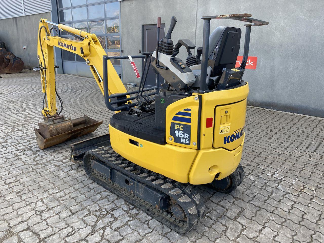 Komatsu PC16R-3HS CANOPY - Mini pelle: photos 2 Komatsu PC16R-3HS CANOPY - Mini pelle: photos 2