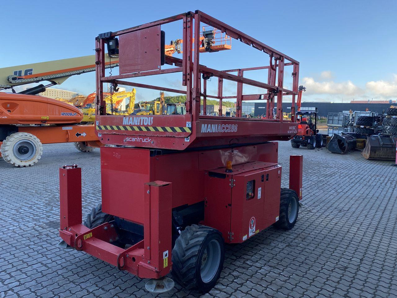 Manitou 140SC - Nacelle ciseaux: photos 4 Manitou 140SC - Nacelle ciseaux: photos 4