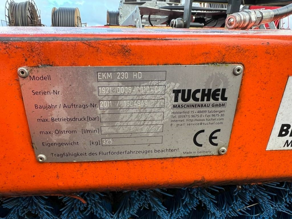 Tuchel EKM 230 HD veegmachine - Brosse: photos 3 Tuchel EKM 230 HD veegmachine - Brosse: photos 3