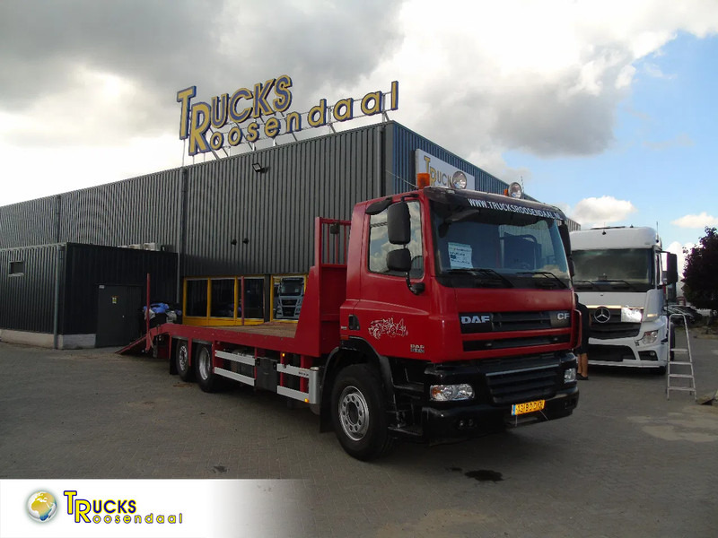 Camion porte-voitures DAF CF 85 .410 + manual + winch + full option: photos 1