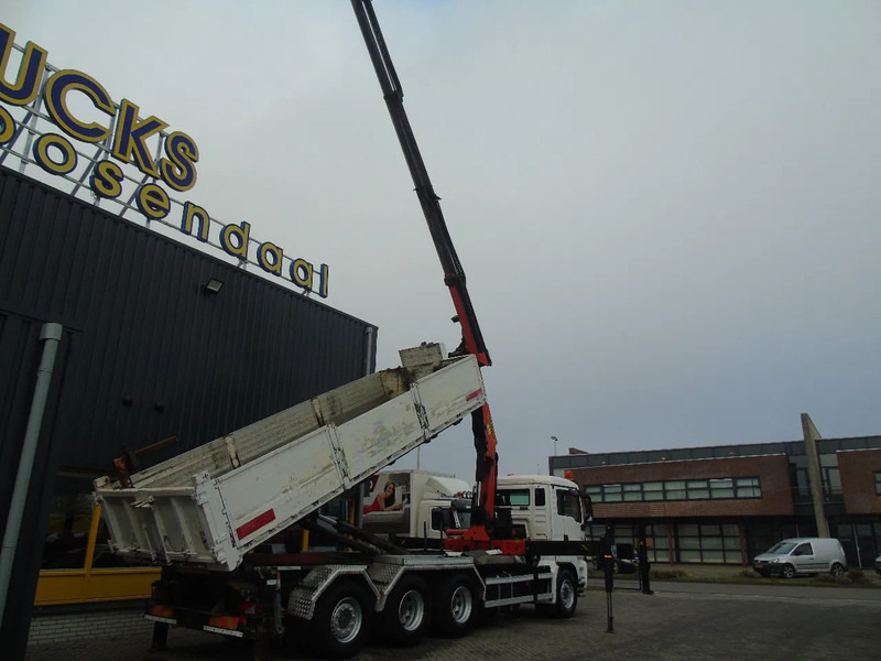MAN TGS 32.400 + PALFINGER PK23.001EH + HOOKSYSTEM + 8X4 TRIDEM + ROTATOR + EURO 5 - Camion grue: photos 4 MAN TGS 32.400 + PALFINGER PK23.001EH + HOOKSYSTEM + 8X4 TRIDEM + ROTATOR + EURO 5 - Camion grue: photos 4