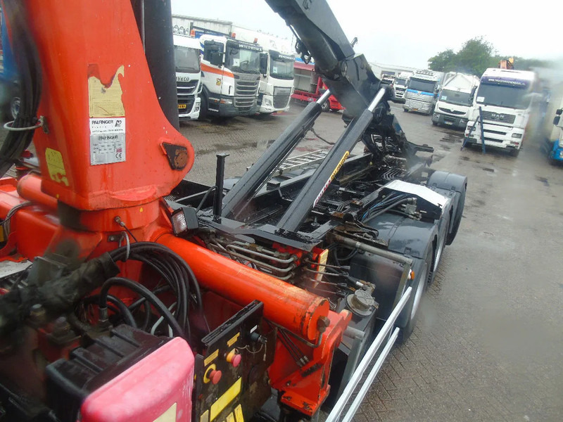 Camion ampliroll, Camion grue MAN TGS 35.440 + PALFINGER 24500 + 8X4 + EURO 5 + REMOTE: photos 10