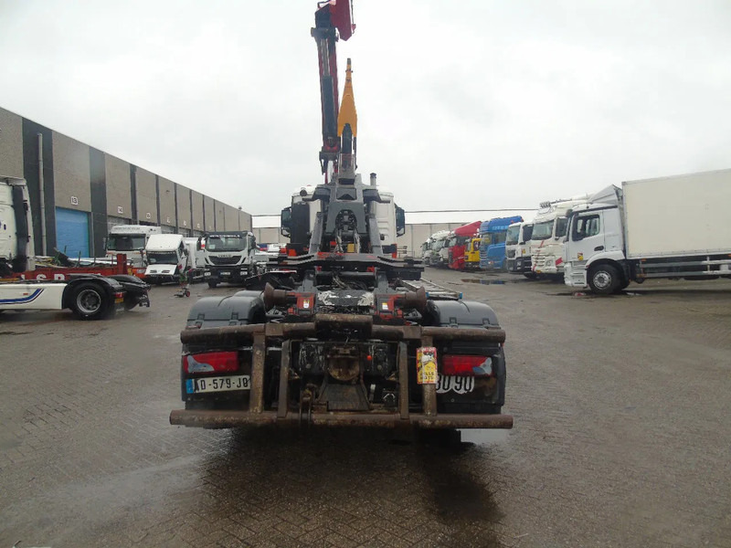 Camion ampliroll, Camion grue MAN TGS 35.440 + PALFINGER 24500 + 8X4 + EURO 5 + REMOTE: photos 15
