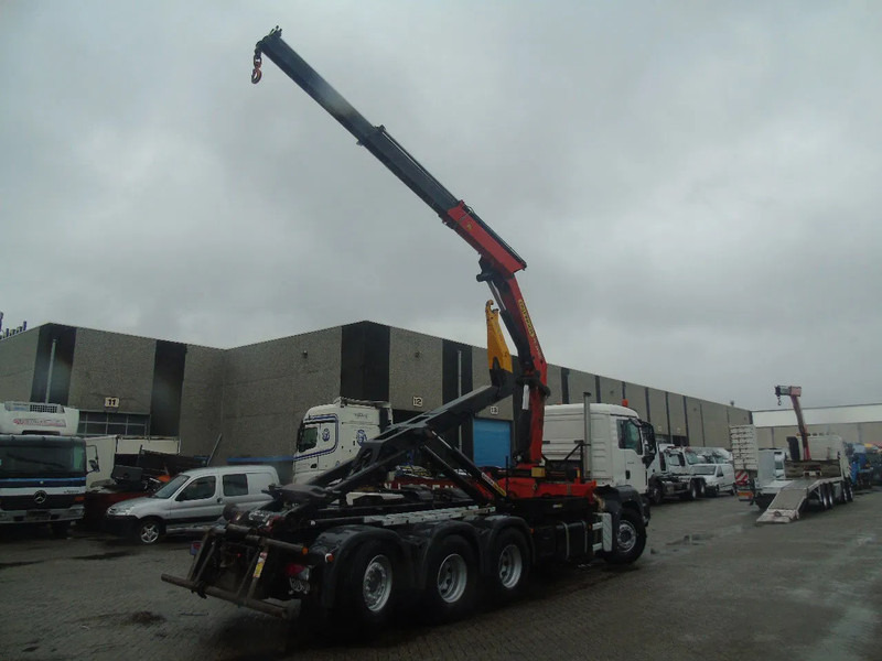 Camion ampliroll, Camion grue MAN TGS 35.440 + PALFINGER 24500 + 8X4 + EURO 5 + REMOTE: photos 6