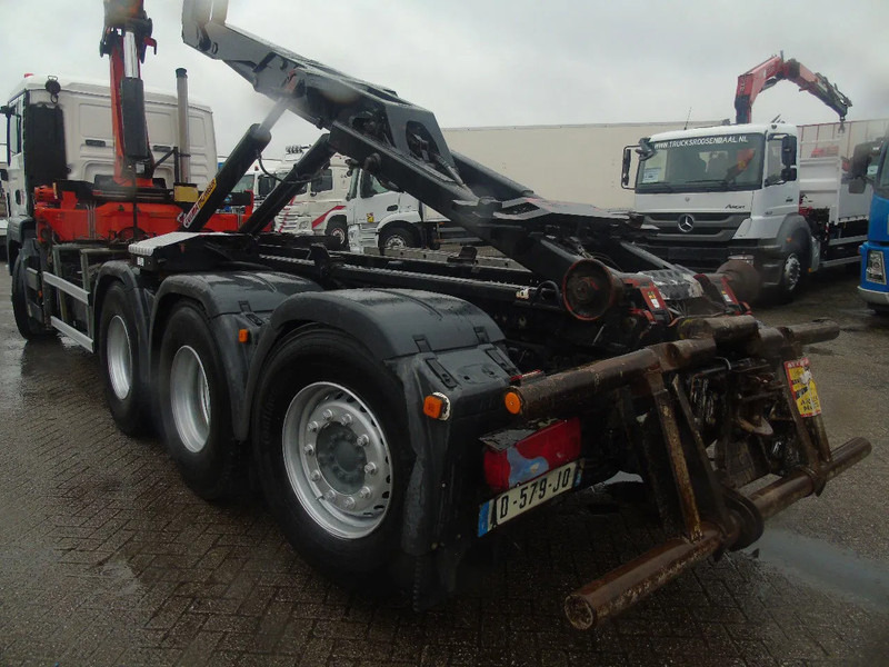 Camion ampliroll, Camion grue MAN TGS 35.440 + PALFINGER 24500 + 8X4 + EURO 5 + REMOTE: photos 14