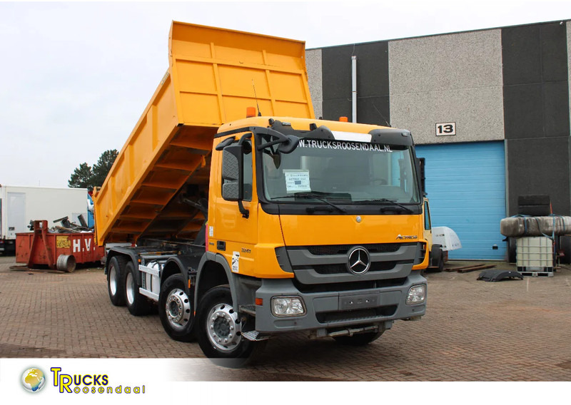 Mercedes-Benz Actros 3241 8x4 + SPRING SPRING BLATT + EURO 5 - Camion benne: photos 1 Mercedes-Benz Actros 3241 8x4 + SPRING SPRING BLATT + EURO 5 - Camion benne: photos 1