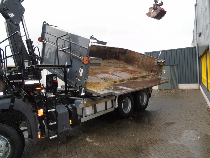 Mercedes-Benz Arocs 2643 + HIAB + 3 SIDE TIPPER - Camion grue: photos 4 Mercedes-Benz Arocs 2643 + HIAB + 3 SIDE TIPPER - Camion grue: photos 4