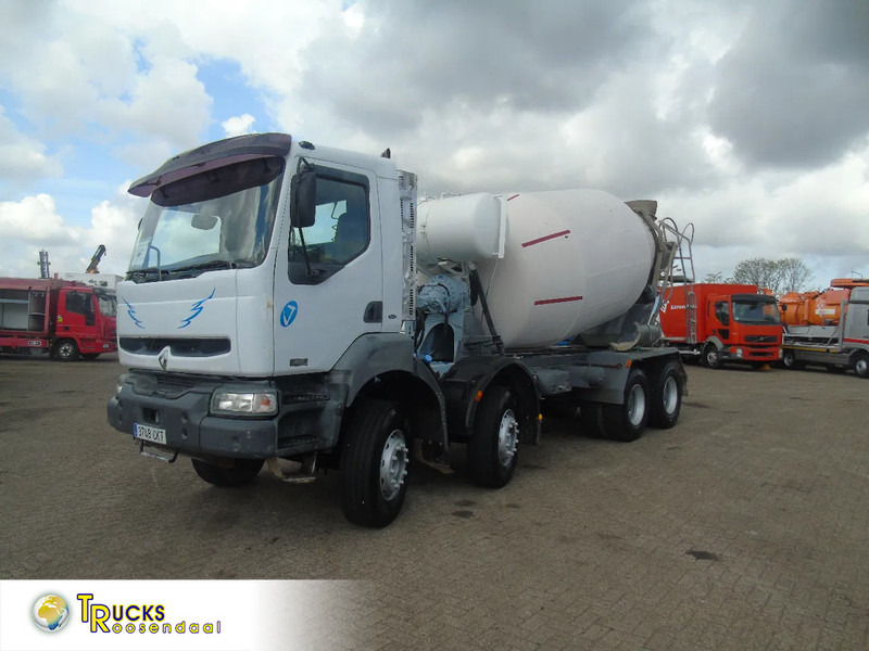 Renault Kerax 420 + 8x4 + manual + spring + 10m3 - Camion malaxeur: photos 1 Renault Kerax 420 + 8x4 + manual + spring + 10m3 - Camion malaxeur: photos 1