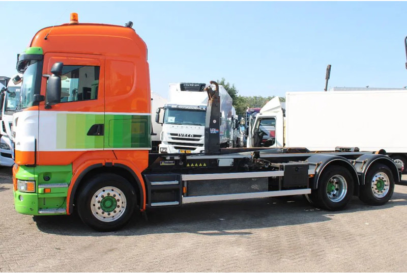 Camion ampliroll Scania R440 + EURO 5 + 21T VDL: photos 14
