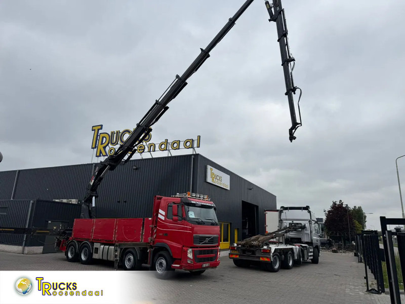 Volvo FH 12.460 + HIAB 700E-6 HI HIPRO + JIB 4X + 8X4 + EURO 5 + REMOTE - Camion grue: photos 1 Volvo FH 12.460 + HIAB 700E-6 HI HIPRO + JIB 4X + 8X4 + EURO 5 + REMOTE - Camion grue: photos 1