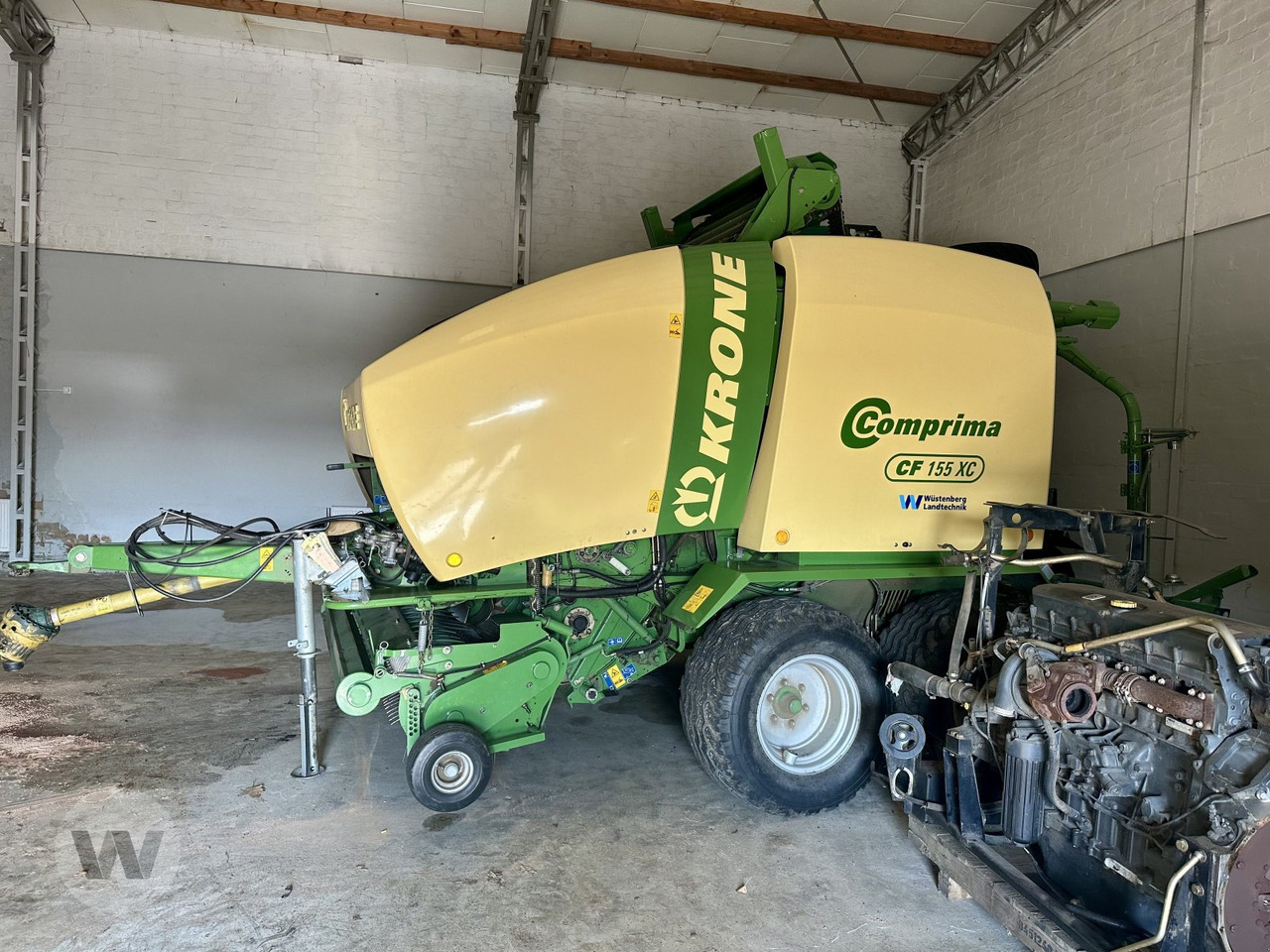 Presse à balles rondes Krone Comprima CF 155 XC: photos 10