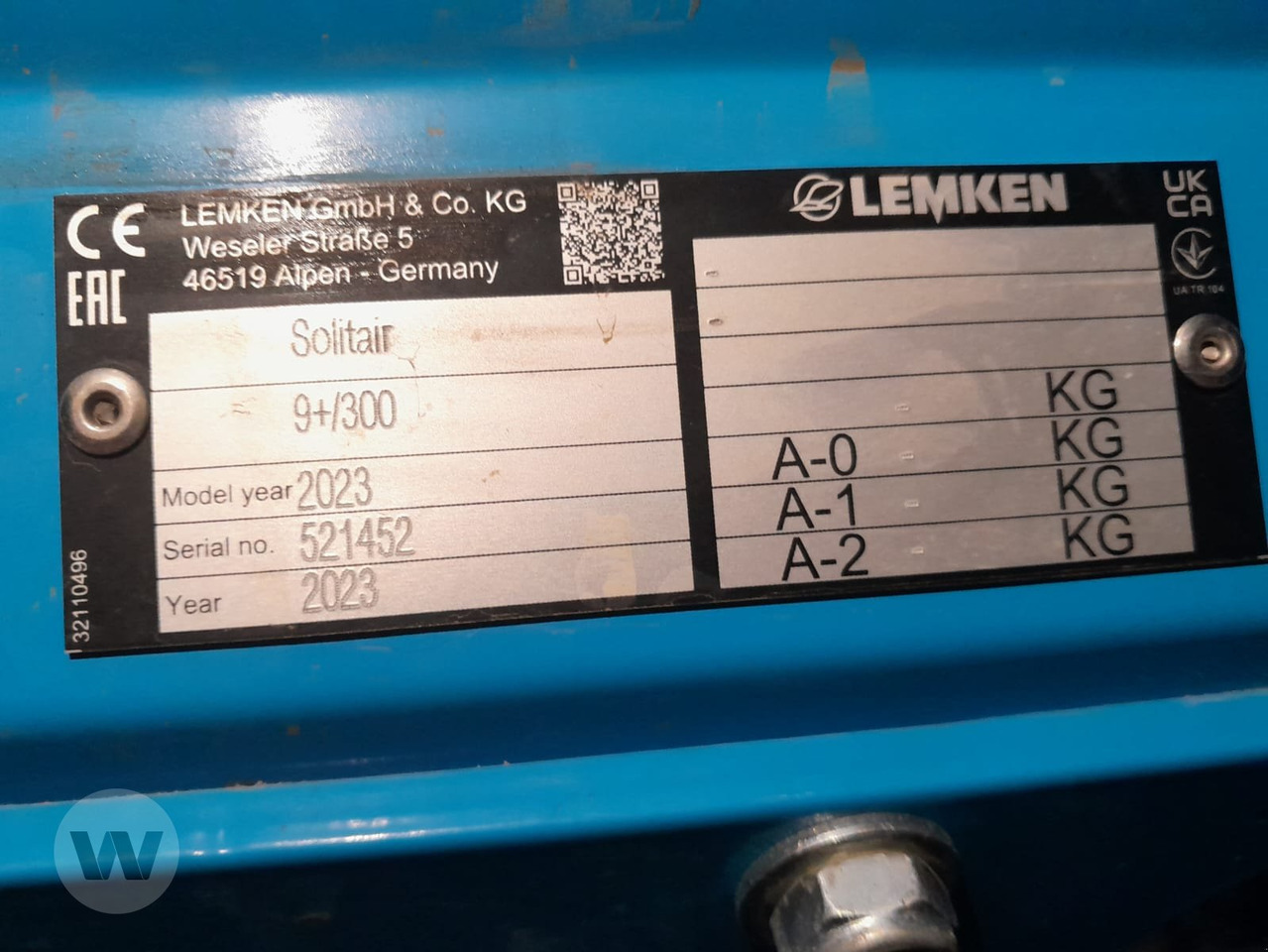 Lemken Solitair 9+/300 - Semoir: photos 2 Lemken Solitair 9+/300 - Semoir: photos 2
