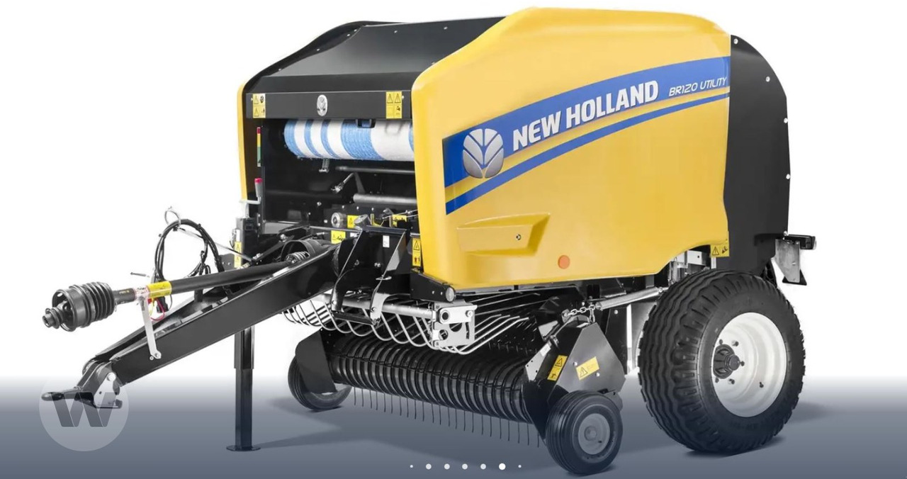 New Holland BR 120 - Presse à balles rondes: photos 1 New Holland BR 120 - Presse à balles rondes: photos 1
