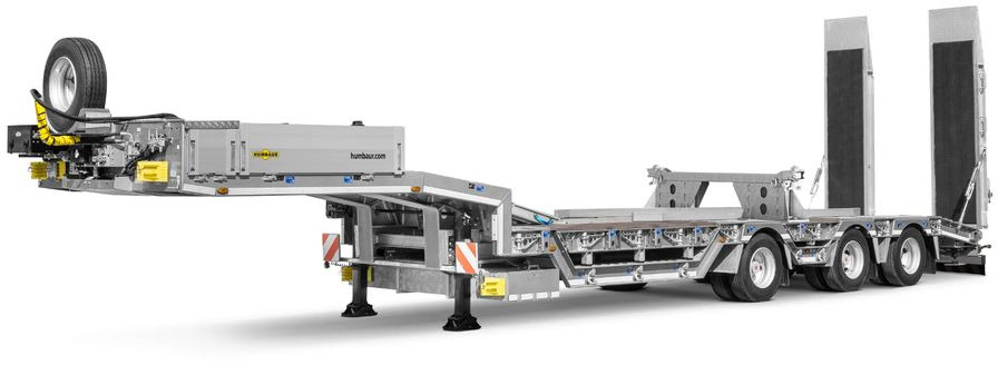 Humbaur Niskopodwozie z zagłębieniami na koła, ocynkowane - Semi-remorque surbaissé: photos 2 Humbaur Niskopodwozie z zagłębieniami na koła, ocynkowane - Semi-remorque surbaissé: photos 2