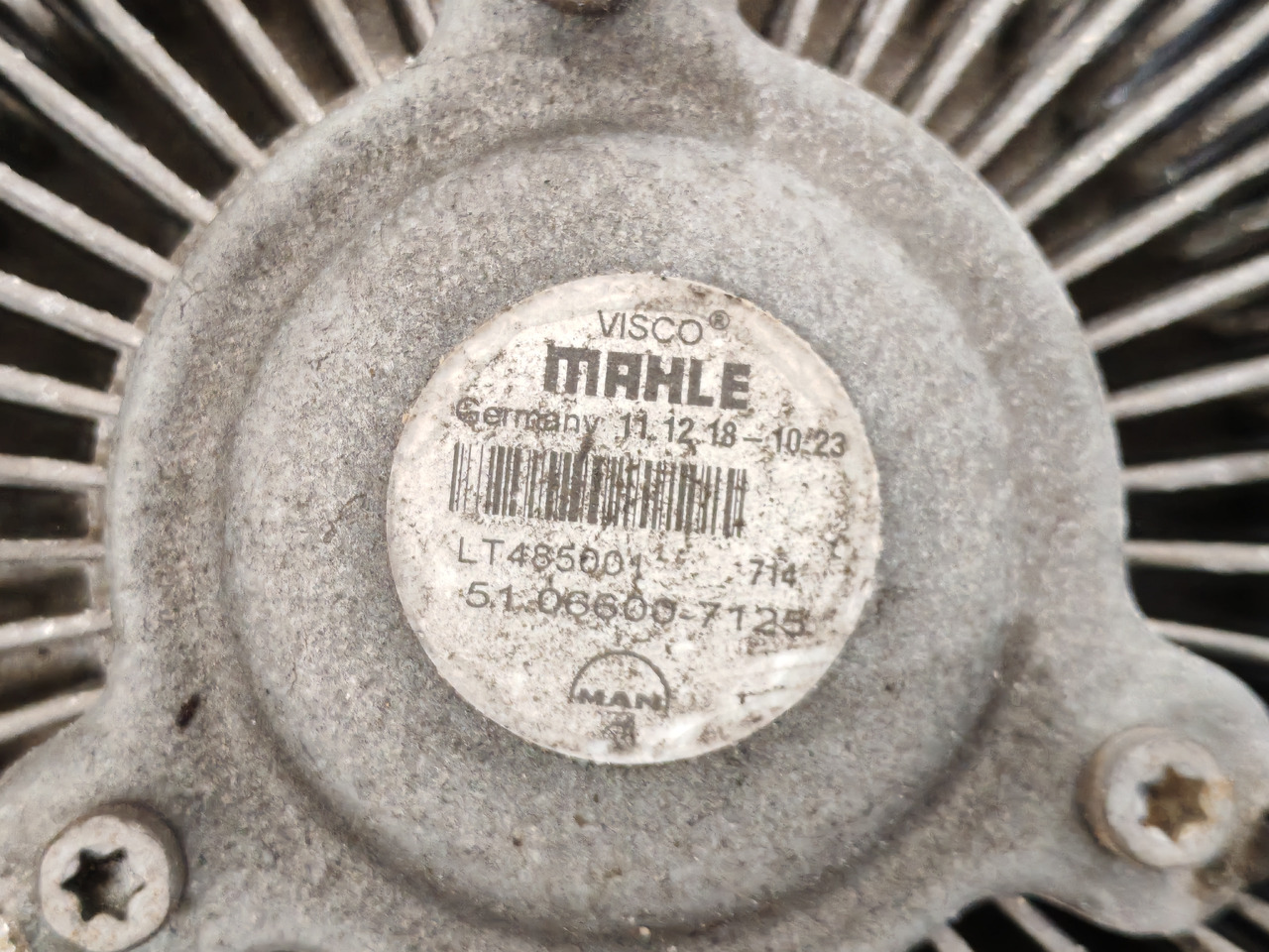 MAN TGS TGX / D2676LF / VISCO CLUTCH FAN / 51066007125 - Ventilateur: photos 3 MAN TGS TGX / D2676LF / VISCO CLUTCH FAN / 51066007125 - Ventilateur: photos 3