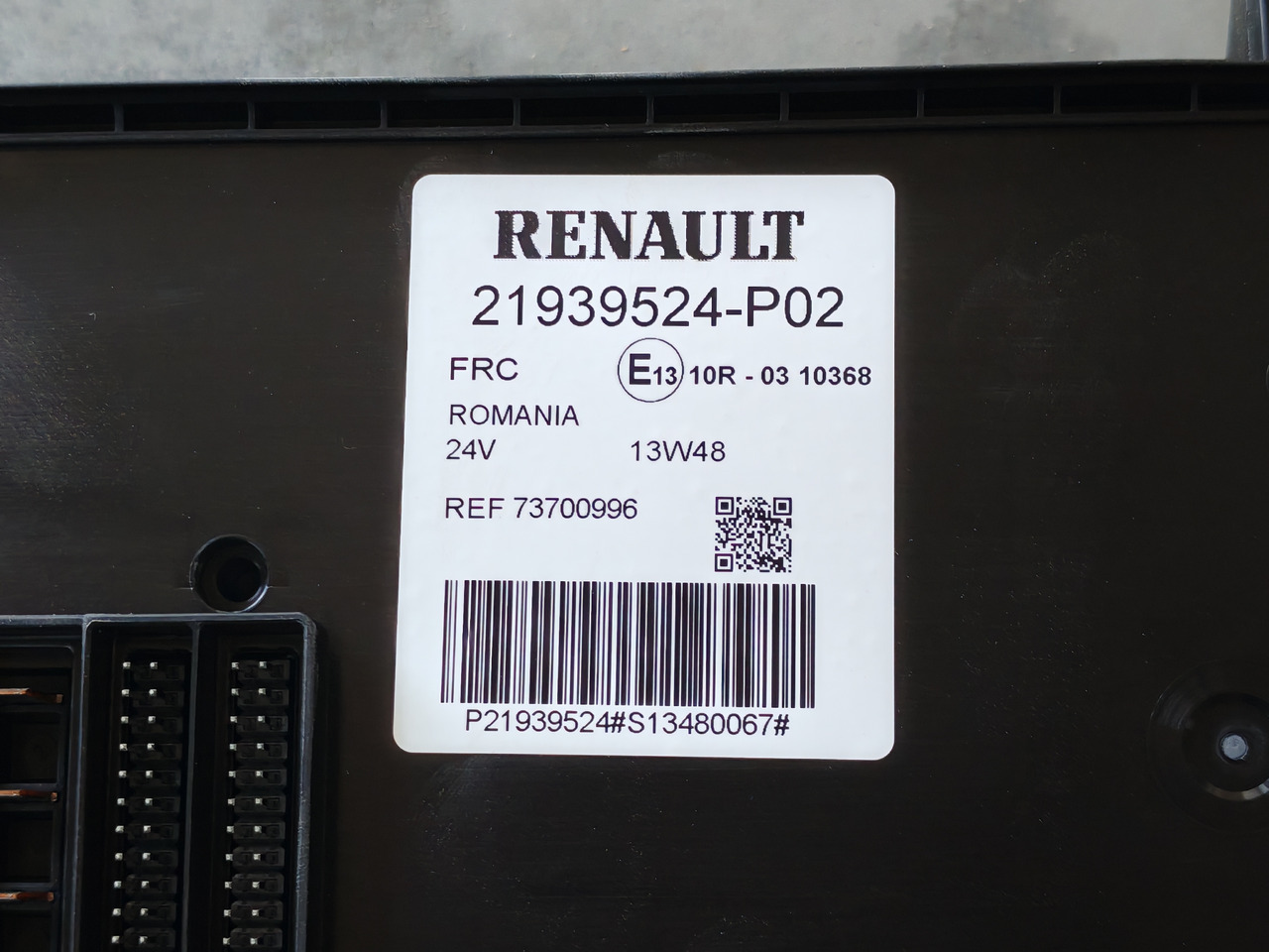 RENAULT RANGE T / FUSE BOX / 21939524 P02 - Fusible: photos 4 RENAULT RANGE T / FUSE BOX / 21939524 P02 - Fusible: photos 4